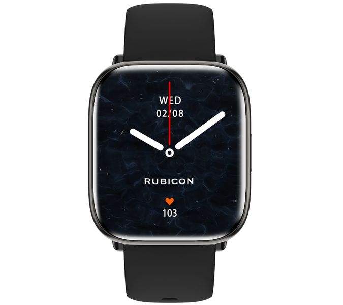 smartwatch damski rubicon rncf31 black zdjęcie 2