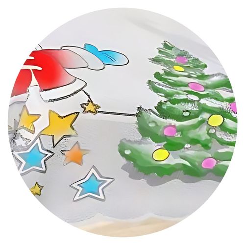 Obrus Navidad 150 x 300 cm DomoweTekstylia | WN831N 300 | Boże Narodzenie na Arena.pl