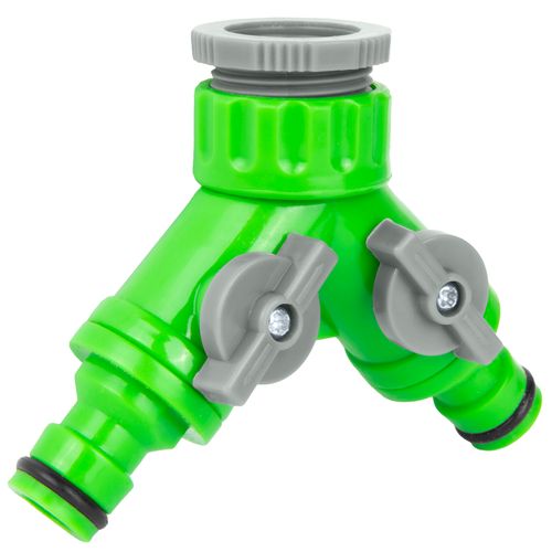 Rozdzielacz Na Kran Z Zaworem 3/4" + Adapter 1/2" na Arena.pl