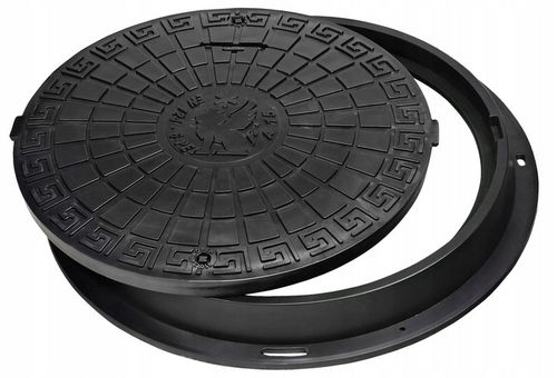 POKRYWA WŁAZ DEKIEL DO STUDNI SZAMBA STUDZIENKI OGRODOWA 600 60CM A15 DN600 na Arena.pl