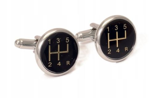 Spinki do mankietów - gałki skrzyni biegów L17 na Arena.pl