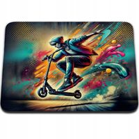 PODKŁADKA POD MYSZKĘ 36 x 29 - HULAJNOGA SKATE SPORT OLLIE