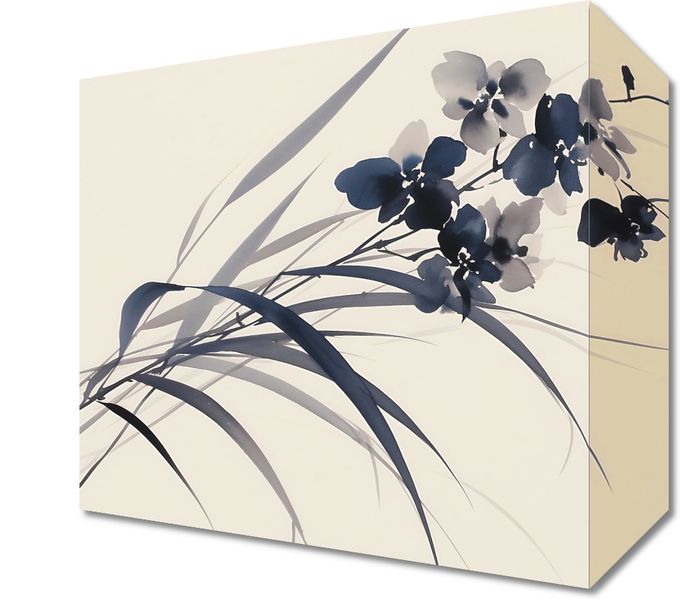 Obraz 20x20cm Orchidea w Sepii zdjęcie 1