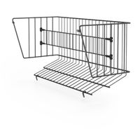 Kosz na buty do szafy 555 mmm, antracyt