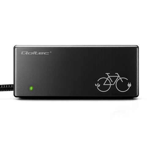 Ładowarka Qoltec 42V 2A do e-bike - GX16, 84W, IP54 na Arena.pl