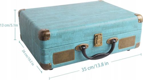 Gramofon Miric TT-4 Vintage Bluetooth RCA HIT! na Arena.pl