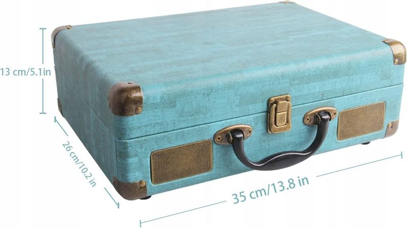 Gramofon Miric TT-4 Vintage Bluetooth RCA HIT! zdjęcie 4