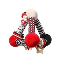 BABYONO KONTRASTOWA ZABAWKA EDUKACYJNA TRÓJKĄT TINY YOGA TRIANGLE C-MORE