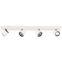 Plafon LAMPA sufitowa BONIVA SPL-2854-4B-WH Italux metalowa OPRAWA regulowane LED 20W 3000K reflektorki na listwie białe