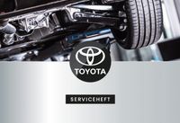 TOYOTA Serviceheft książka serwisowa NIEMIECKA 16 przeglądów i napraw