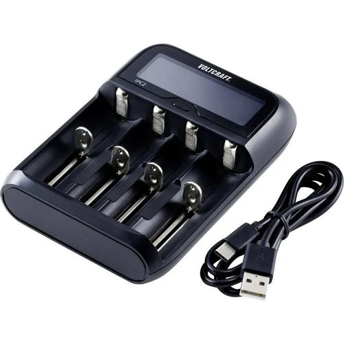 Ładowarka do akumulatorów ogniw NiMH NiCd LiIon LiFePO wyświetlacz LCD USBC na Arena.pl