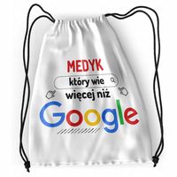 Plecak Dla Medyka Sportowy Szkolny Worek Torba Z Nadrukiem Ze Zdjęciem
