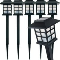 LAMPA SOLARNA LED LATARNIA OGRODOWA LAMPKA 6szt