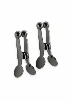 ns novelties nipple clamps c1 - regulowane klamry silikonowe, metalowe