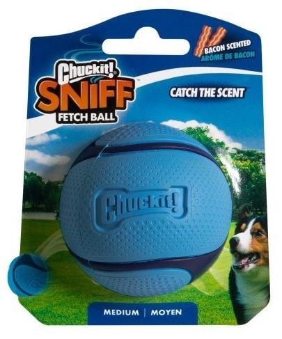 Chuckit! Sniff Fetch Ball Bacon Medium [33207] na Arena.pl