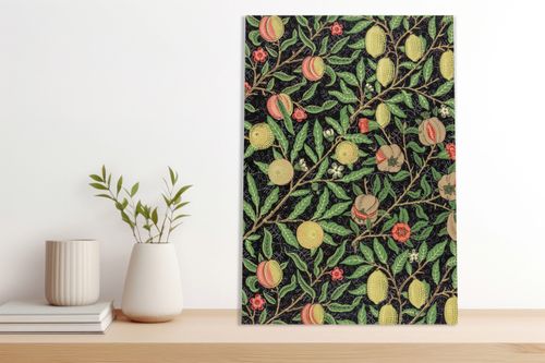 Obraz 60x90cm Fruit Pattern, William Morris Vintage do Salonu na Arena.pl