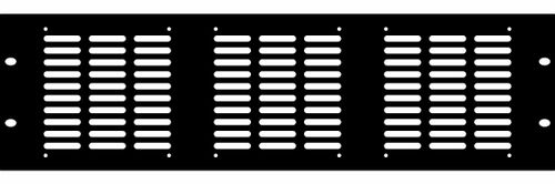 Panel wentylacyjny do 3 wentylatorów Rack 19 3U stal Adam Hall 8765 na Arena.pl