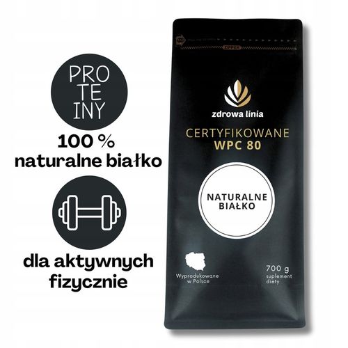 Certyfikowane Białko WPC 80 naturalne na Arena.pl