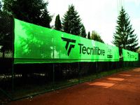 OSŁONA BLENDA TENISOWA OCHRONA PRZED SŁOŃCEM I WIATERM NA KORTY NA WYMIAR