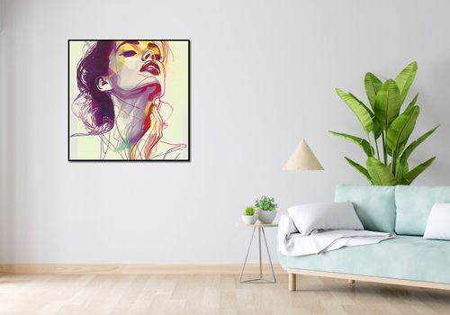 Plakat 90x90cm Płynność na Arena.pl