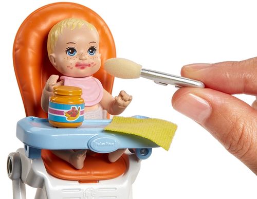 Barbie Skipper Opiekunka Do Dziecka Plus Bobas na Arena.pl