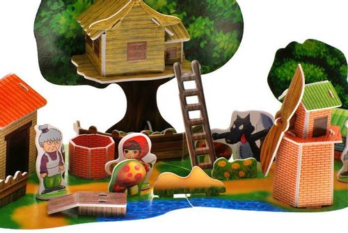 Puzzle 3D CZERWONY KAPTUREK ZA0343 na Arena.pl