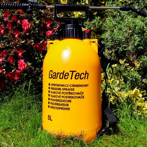 OPRYSKIWACZ CIŚNIENIOWY RĘCZNY 5L GARDETECH SPRYSKIWACZ MOCNY na Arena.pl