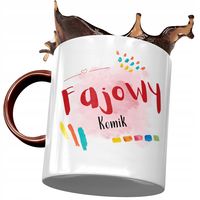 Kubek Bordowy Dla Komika Fajowy Komik Z Nadrukiem Ze Zdjęciem