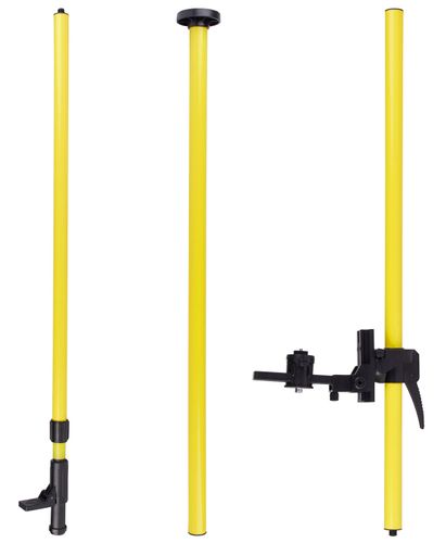 Tyczka Teleskopowa Heckermann Do Poziomicy Laserowej - 3,4M Żółta na Arena.pl