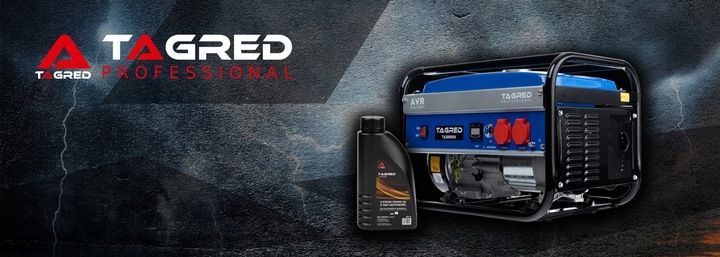 AGREGAT PRĄDOTWÓRCZY PRĄDU TAGRED 2800W AVR LCD zdjęcie 4
