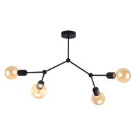 Lampa sufitowa 4xE27 ACRO BLACK