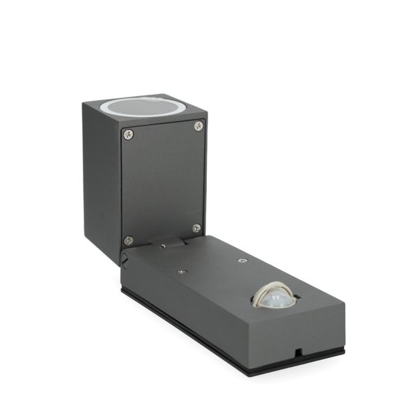 Lampa ścienna do ogrodu z czujnikiem ruchu MICASA3 LX szara zdjęcie 6