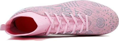 Męskie Buty Piłkarskie Korki z Wysoką Cholewką Różowe 37 EU Treningowe na Arena.pl