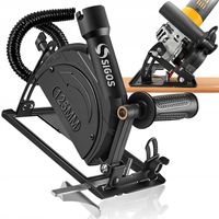 Adapter prowadnica z odsysaczem do szlifierki kątowej 125mm osłona