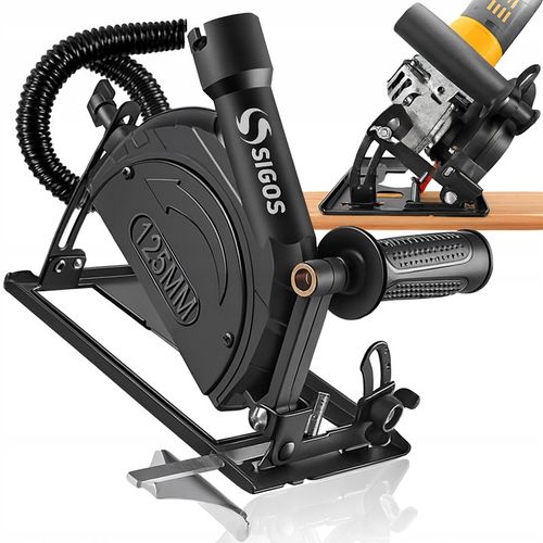 Adapter prowadnica z odsysaczem do szlifierki kątowej 125mm osłona na Arena.pl