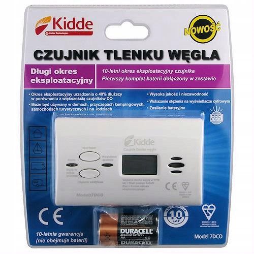 CZUJNIK CZADU DETEKTOR TLENKU WĘGLA CO LCD zdjęcie 3