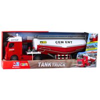 INTERAKTYWNA CIĘŻARÓWKA CYSTERNA Z CEMENTEM DZWIEKI