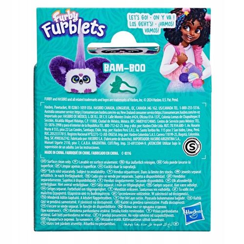 Furby Furblets Interaktywna maskotka Bam-Boo Panda Hasbro G1698 na Arena.pl
