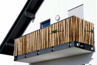 Osłona na balkon POD WYMIAR dekoracja balkonu HIT!