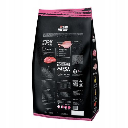 Pan Mięsko cielęcina z przepiórką 3 kg -na wagę na Arena.pl