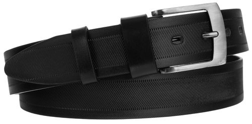 skórzany pasek męski do garnituru klamra - rovicky na Arena.pl