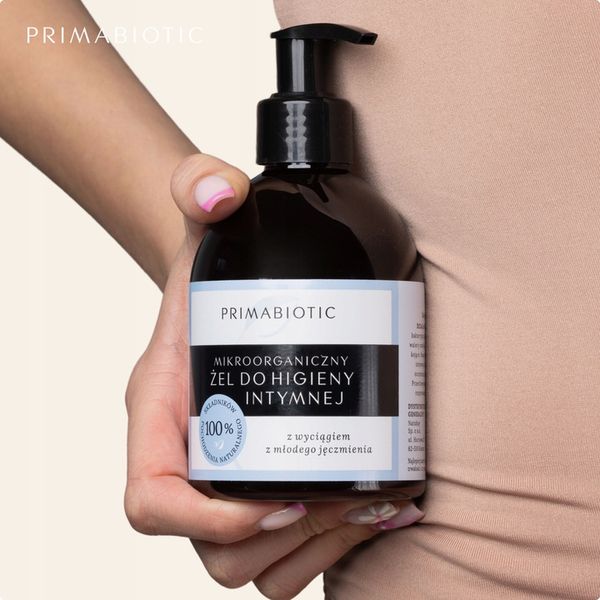 2 x ŻEL Pod Prysznic DO HIGIENY INTYMNEJ MIKROORGANICZNY PRIMABIOTIC 250ml zdjęcie 3