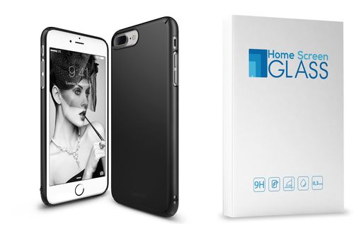 CIENKIE ETUI RINGKE SLIM IPHONE 7 PLUS + SZKŁO na Arena.pl