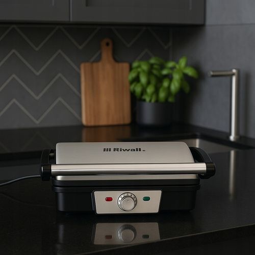 Grill elektryczny opiekacz Riwall Soczysty panini 1800W na Arena.pl