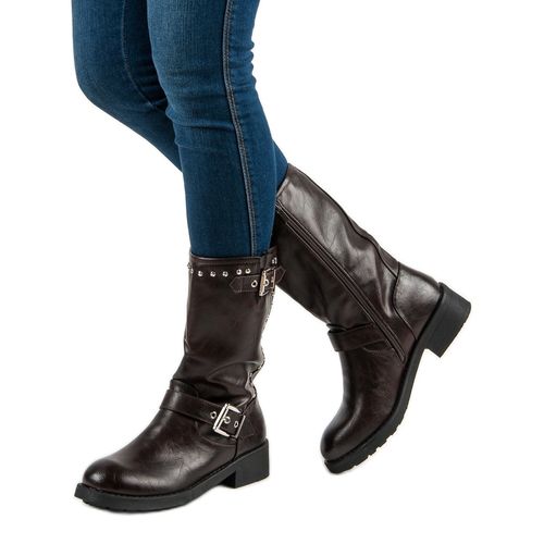 Wysokie botki workery r.41 na Arena.pl