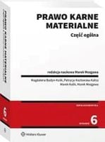 PRAWO KARNE MATERIALNE. CZĘŚĆ OGÓLNA W. 6 PRACA ZBIOROWA