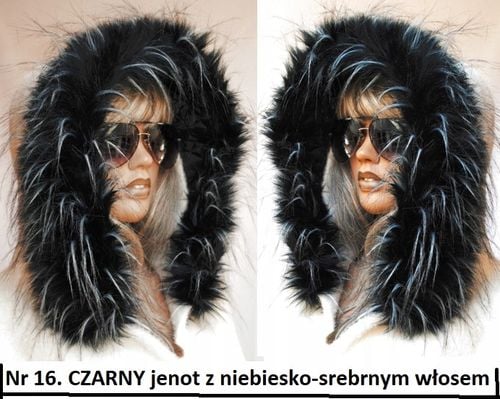 Futrzane OBSZYCIE do KAPTURA KOŁNIERZ SZALIK na Arena.pl