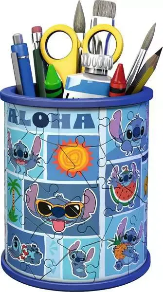 Puzzle 54 elementy. Przybornik Disney Stitch zdjęcie 2