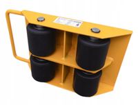 Profesjonalne rolki transportowe o udźwigu 3 t RT3 do maszyn mebli 2 osie