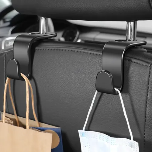 Zestaw 4 x Wieszak Hak Haczyk Uchwyt na Zagłówek Zakupy do Fotela Samochodu na Arena.pl